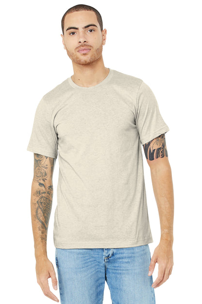 BELLA+CANVAS  ®  Unisex Heather CVC Short Sleeve Tee. BC3001CVC