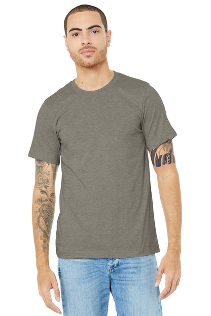 BELLA+CANVAS  ®  Unisex Heather CVC Short Sleeve Tee. BC3001CVC