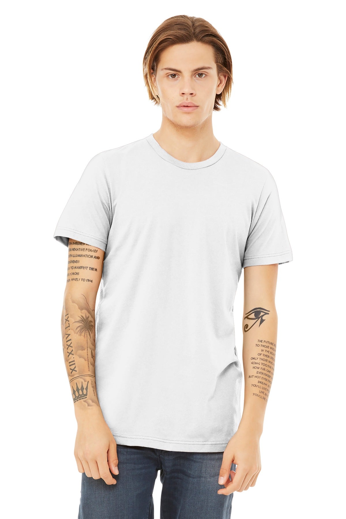 BELLA+CANVAS  ®  Unisex Heather CVC Short Sleeve Tee. BC3001CVC