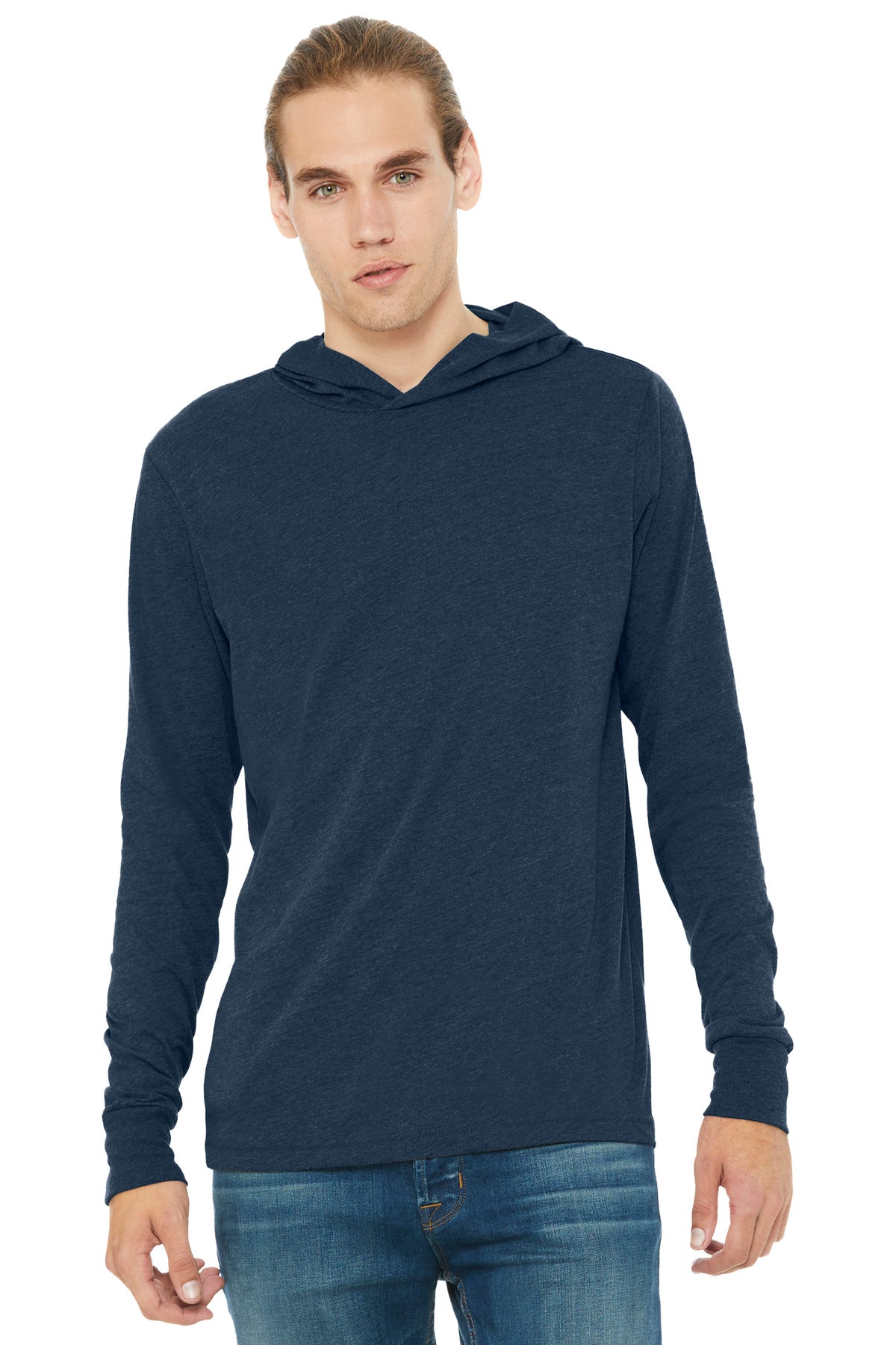 BELLA+CANVAS  ®  Unisex Jersey Long Sleeve Hoodie. BC3512