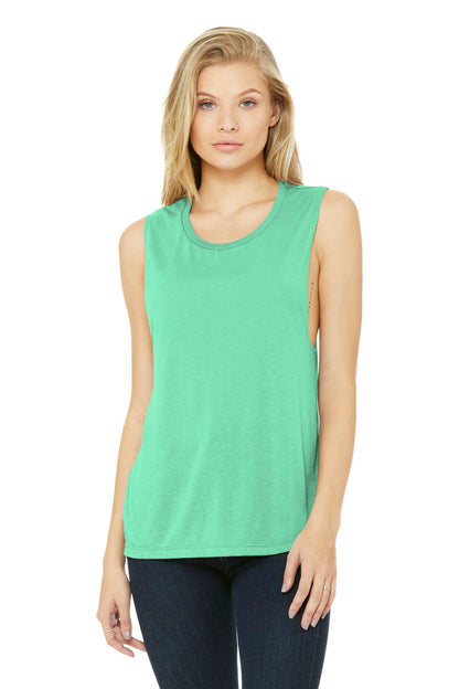 BELLA+CANVAS  ®  Women's Flowy Scoop Muscle Tank. BC8803