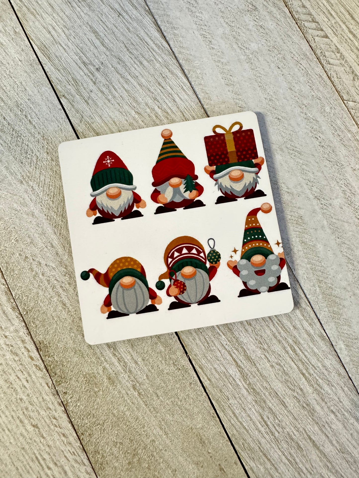 Christmas Gnomes Coasters