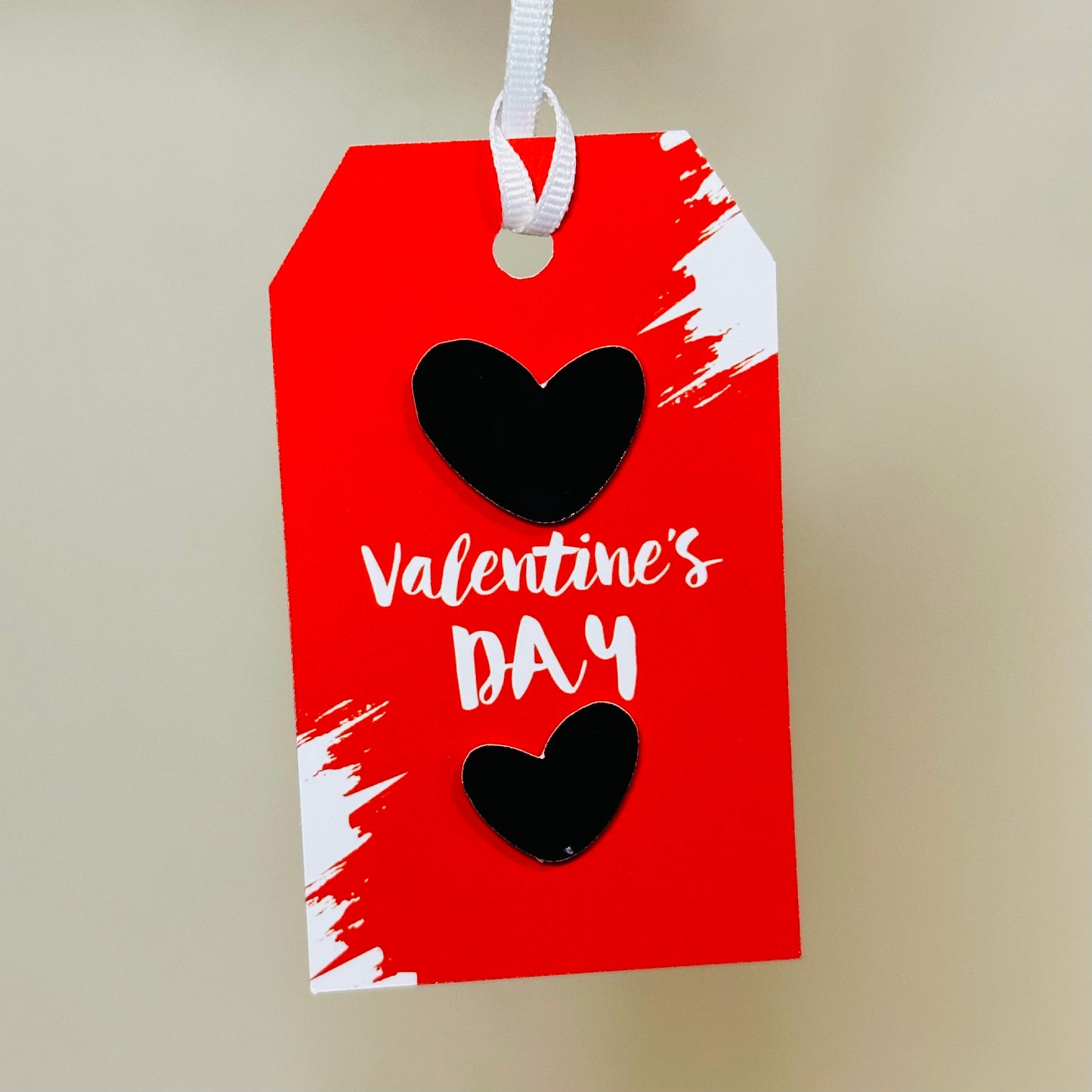 Valentine's Day Black Hearts | Tags