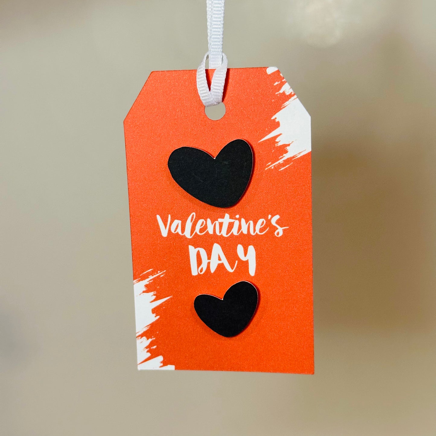 Valentine's Day Black Hearts | Tags