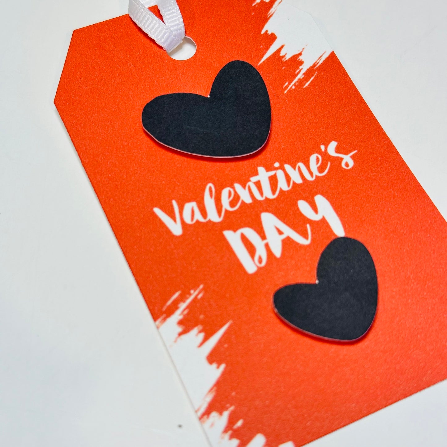 Valentine's Day Black Hearts | Tags