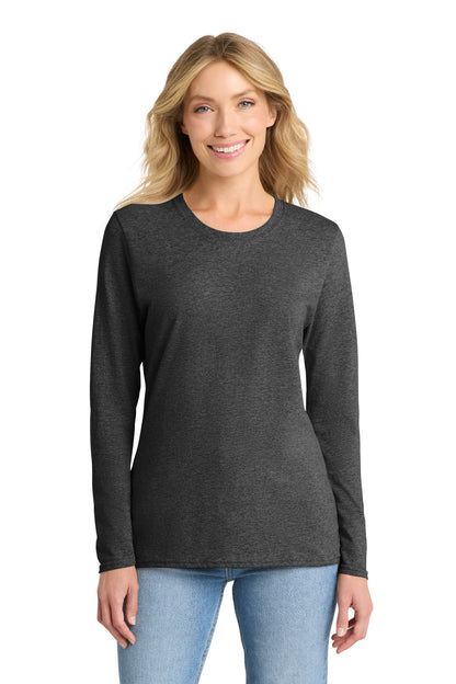 Port & Co ™  Women's Long Sleeve Core Cotton Tee. LPC54LS