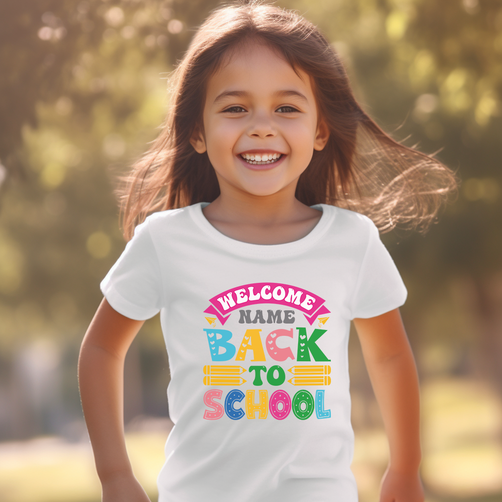 CUSTOM Welcome Back To School T-Shirt