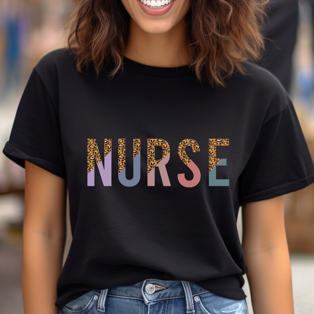 Nurse Animal Print T-Shirt