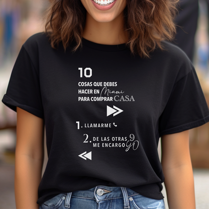 10 Cosas Realtor T-Shirt