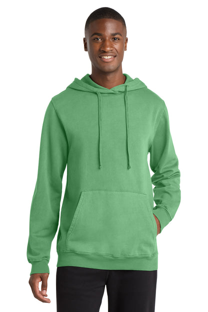 Port & Co ™  Beach Wash ®  Garment-Dyed Pullover Hooded Sweatshirt. PC098H