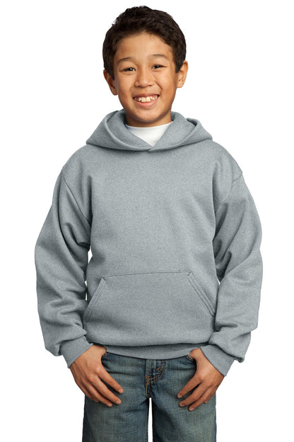 Port & Co ™  Youth Core Fleece Pullover Hooded Sweatshirt.  PC90YH