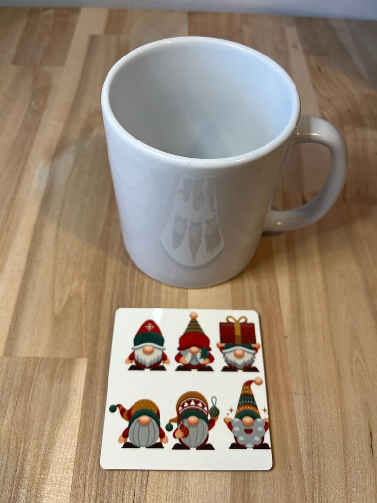 Christmas Gnomes Coasters