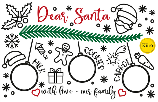 Christmas Dear Santa 2 Placemats