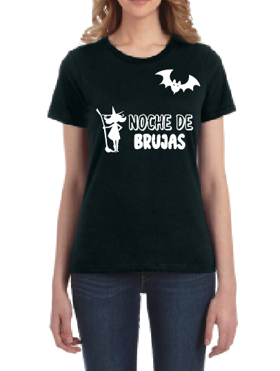 Halloween Woman T-Shirt / Noche de Brujas