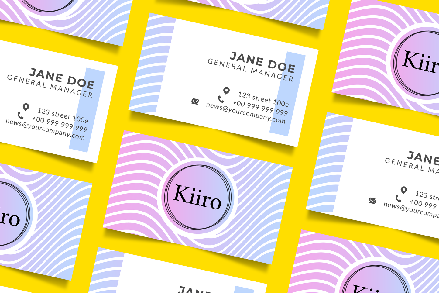 Business Cards Horizontales | Kiiro Group