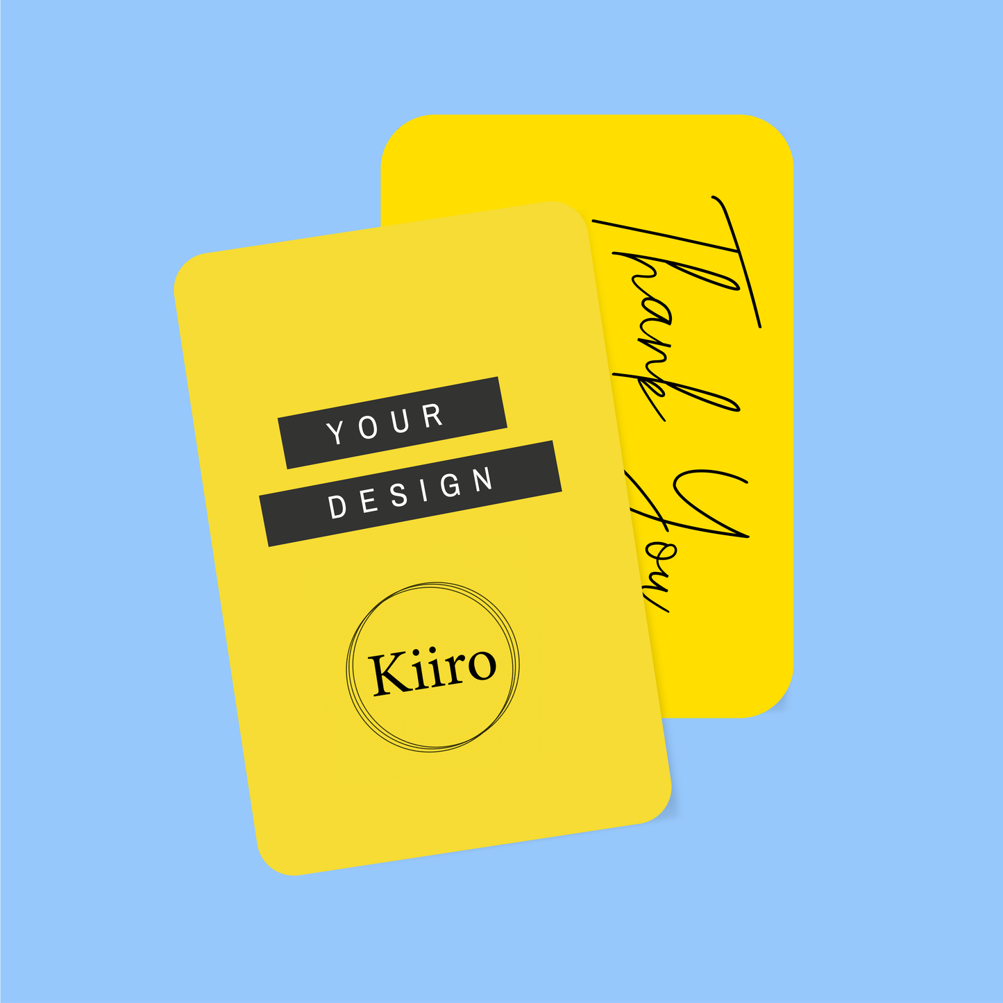 Postcards Round Corner | Kiiro Group