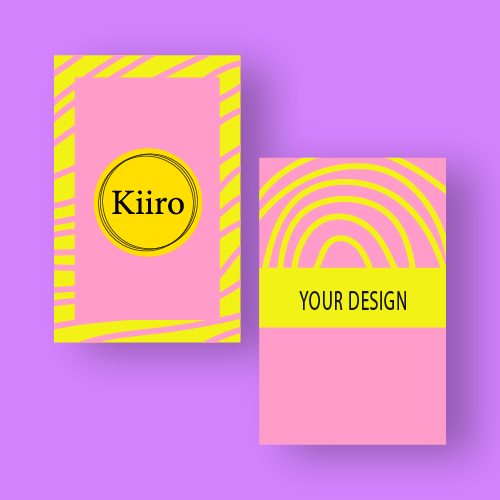 Business Cards Verticals | Kiiro Group